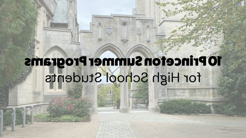 Quels sont les détails du programme d'été de Princeton pour les lycéens 1 lyceens en activite estivale a princeton