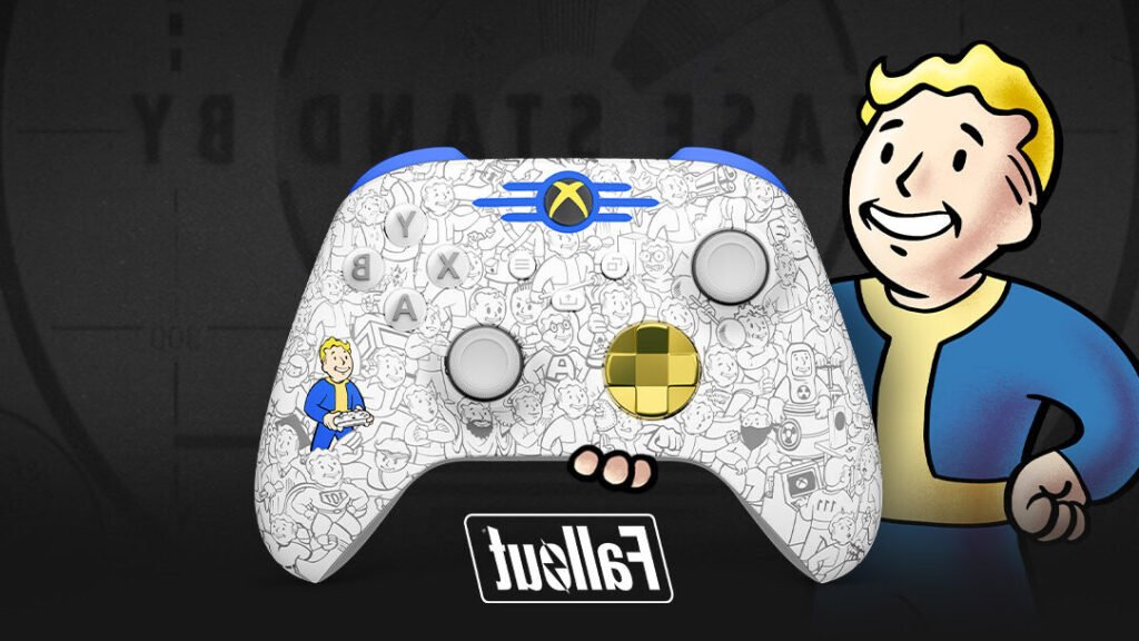manette xbox one avec le jeu fallout