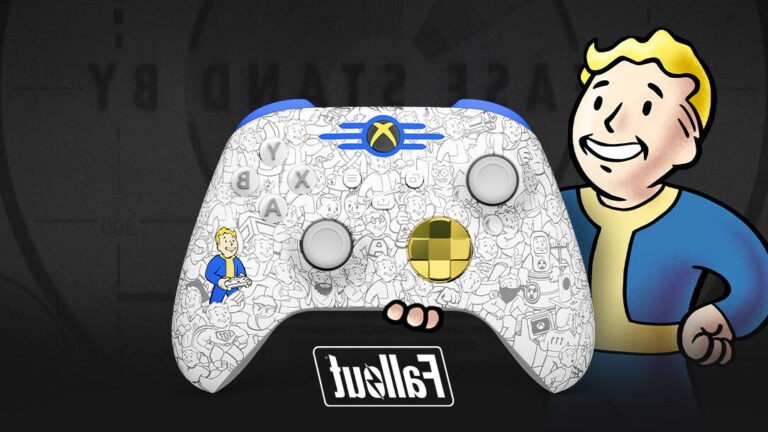 manette xbox one avec le jeu fallout