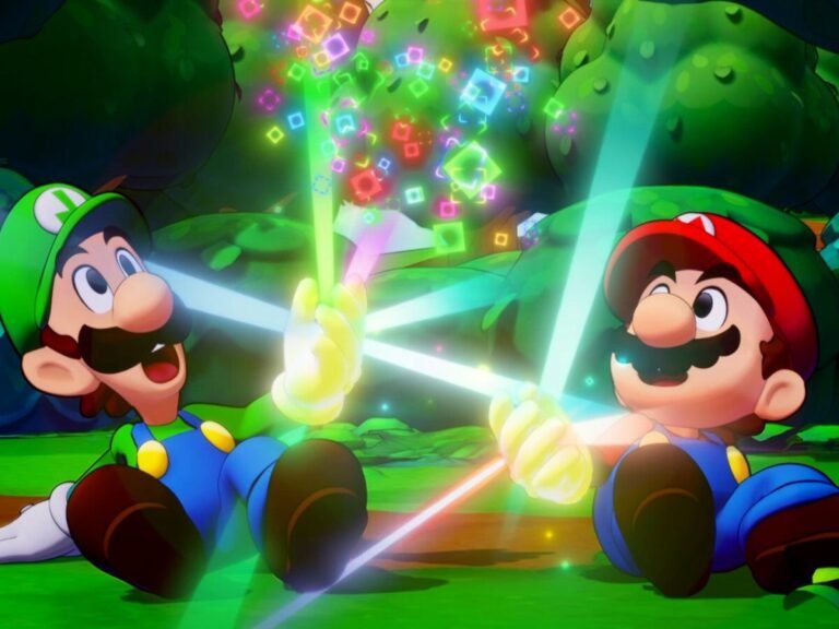Pourquoi Paper Mario : La Porte Millénaire est-il un jeu culte 19 mario et luigi en pleine aventure coloree