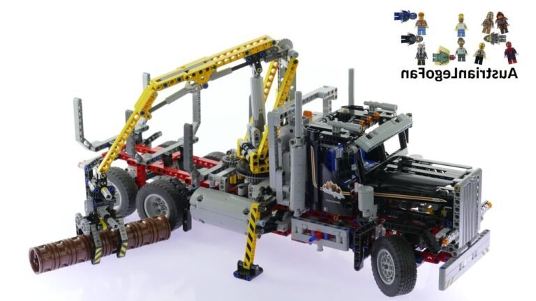 montage dun camion forestier lego technic