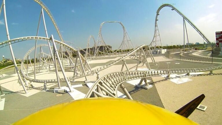 montagnes russes a ferrari world