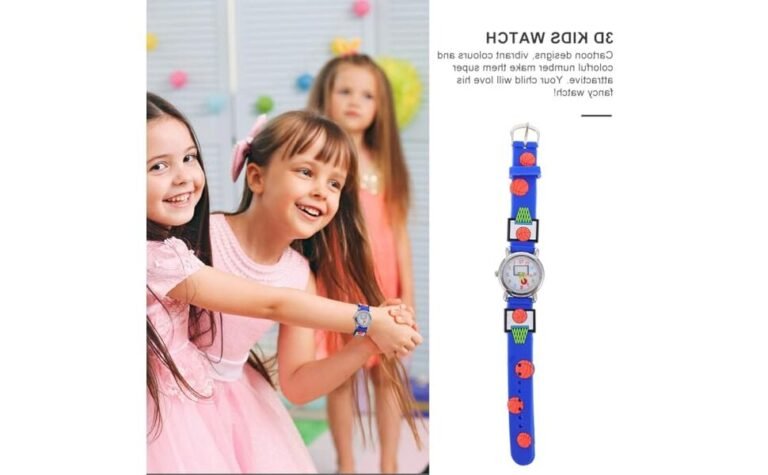 montre coloree pour enfants avec chiffres
