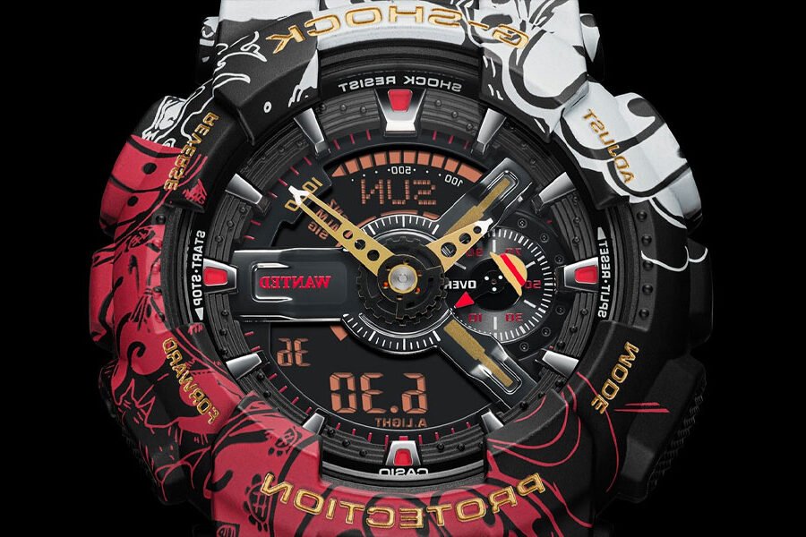 Quelle est la montre G-Shock inspirée de One Piece à collectionner 1 montre g shock aux couleurs de one piece