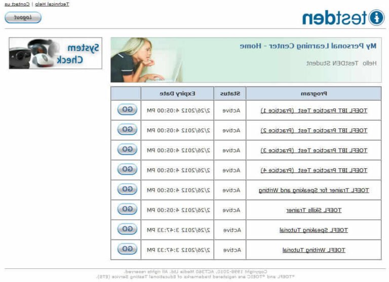 Comment trouver des tests pratiques TOEFL iBT en ligne gratuitement 39 ordinateur avec tests toefl en ligne