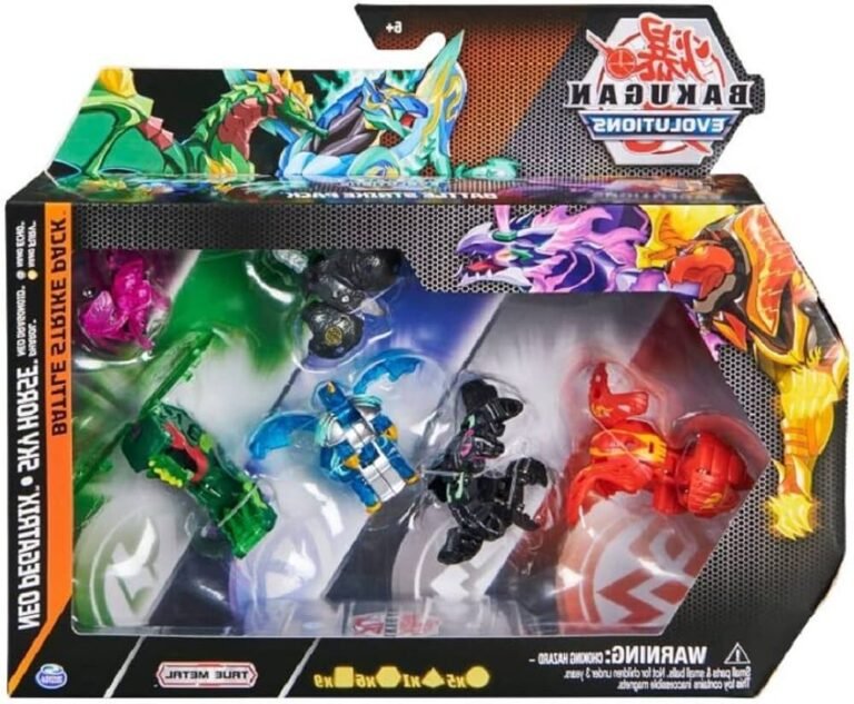 pack de bataille avec figurines bakugan
