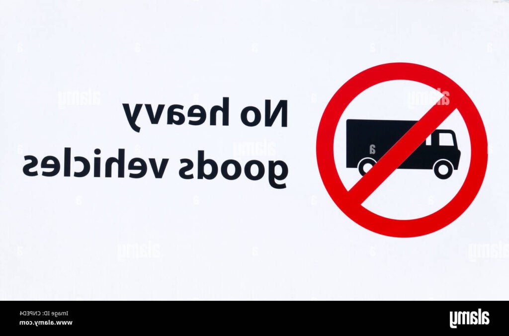 Que signifie le panneau d'interdiction aux véhicules de transport de marchandises 6 Que signifie le panneau d’interdiction aux véhicules de transport de marchandises