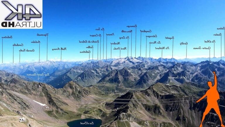 panorama du pic du midi de bigorre