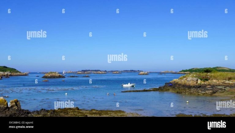 paysage cotier de lile de brehat