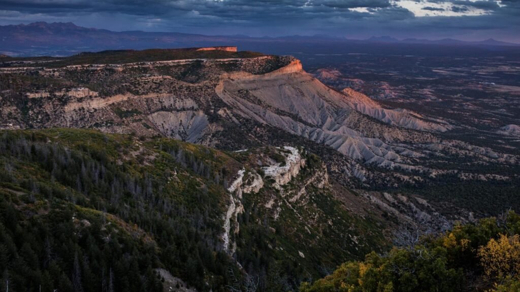 Où se trouve le parc national de Mesa Verde aux États-Unis 1 paysage du parc national de mesa verde