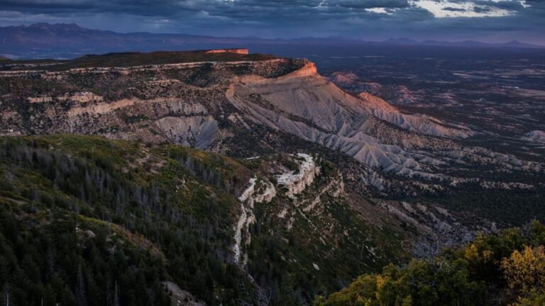 Où se trouve le parc national de Mesa Verde aux États-Unis 35 paysage du parc national de mesa verde