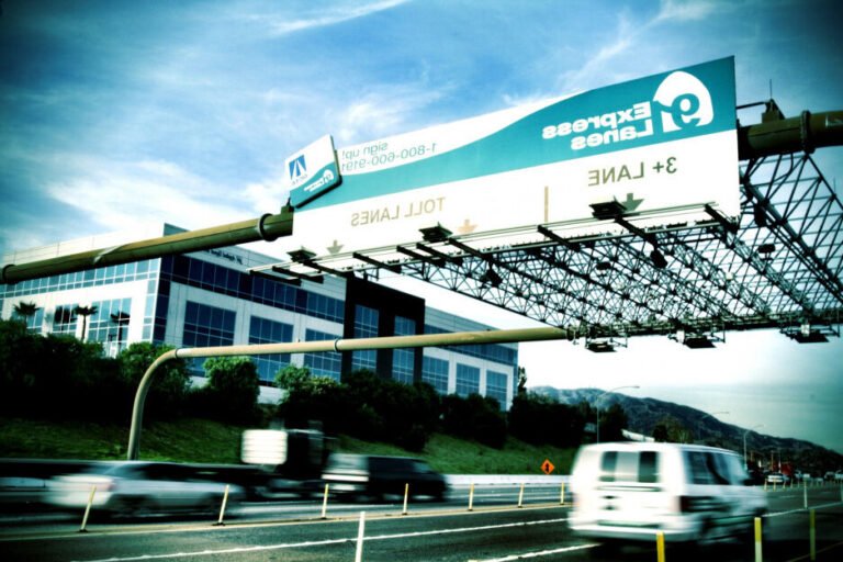 peage automatique sur autoroute sans barriere