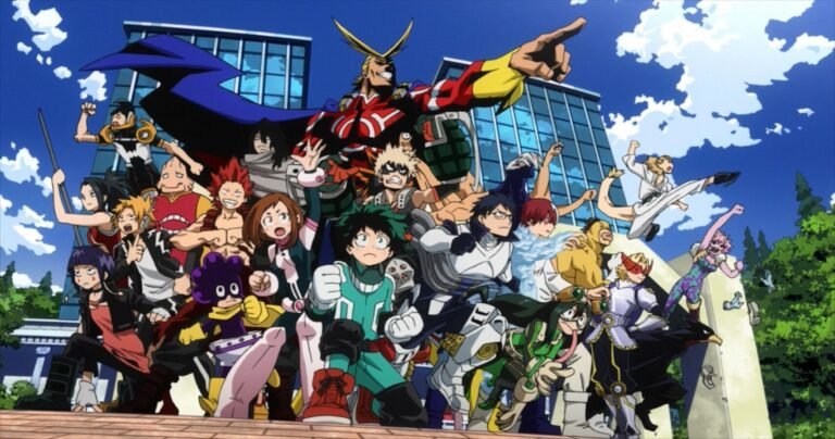 Où trouver My Hero Academia en streaming ou en DVD 2 personnages de my hero academia en action 1