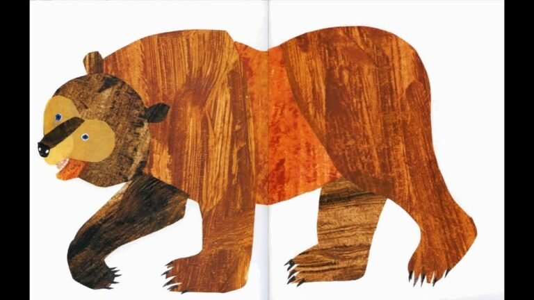 petit ours brun ecoutant une histoire