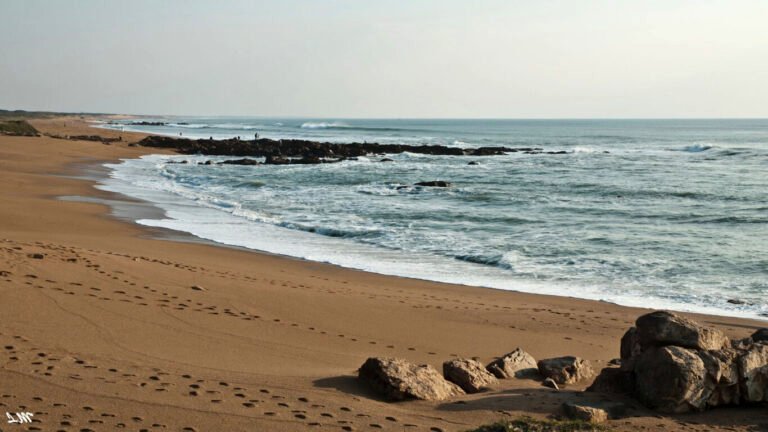 plage animee aux sables dolonne