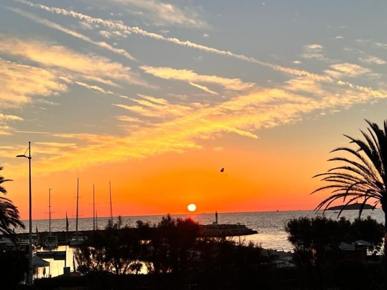 Que savoir sur La Coudoulière à Six-Fours-les-Plages 6 plage de la coudouliere au coucher de soleil