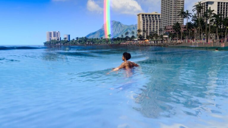 Comment "Like a Dragon : Pirate Yakuza" se déroule-t-il à Hawaii 39 plage hawaienne avec ambiance yakuza