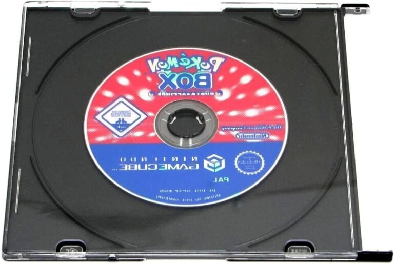 pokemon box sur gamecube avec des pokemon