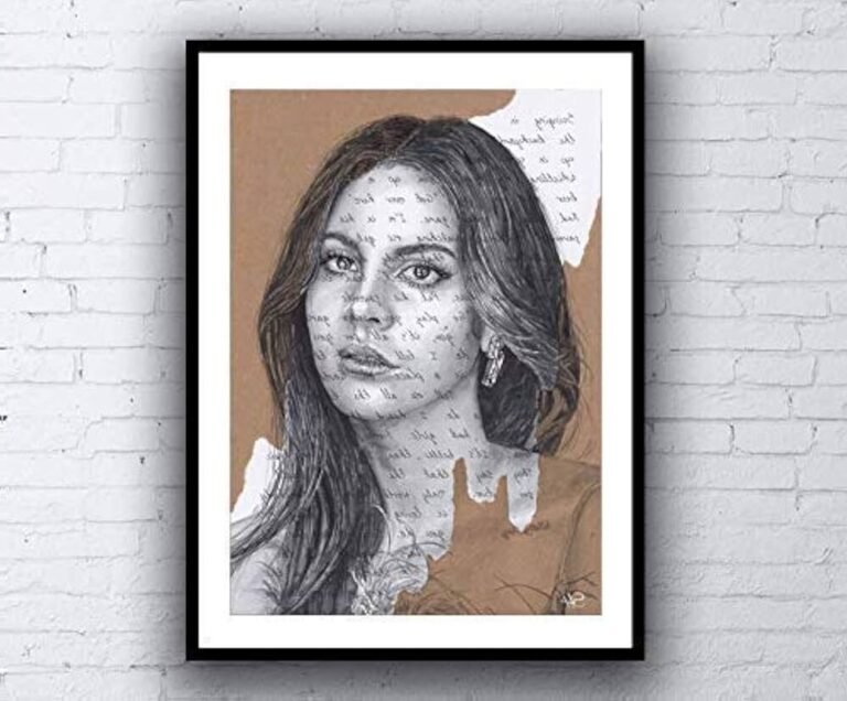 portrait artistique de lana del rey