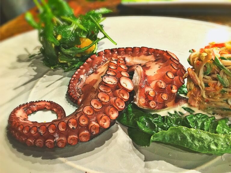 poulpe cuit dans une cocotte minute