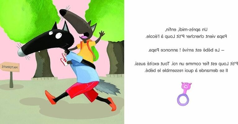 ptit loup avec son petit frere