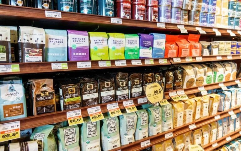 Où trouver du café grossièrement moulu en grande surface 27 rayon cafe dun supermarche bien achalande