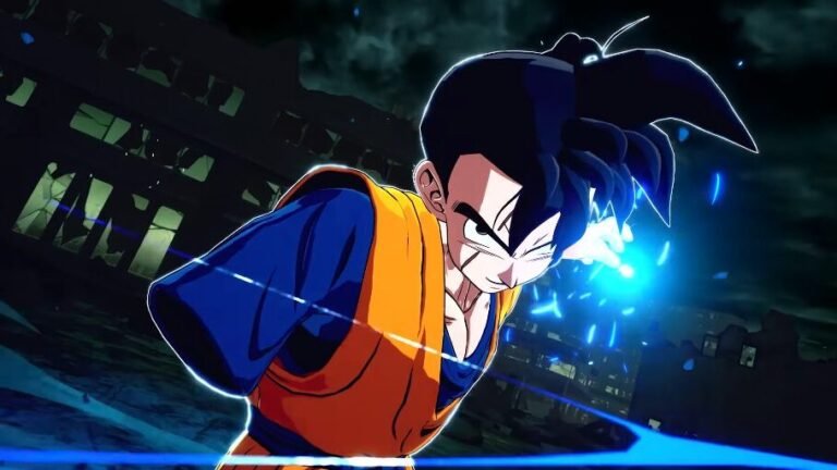 san gohan en pleine action dans sparking zero