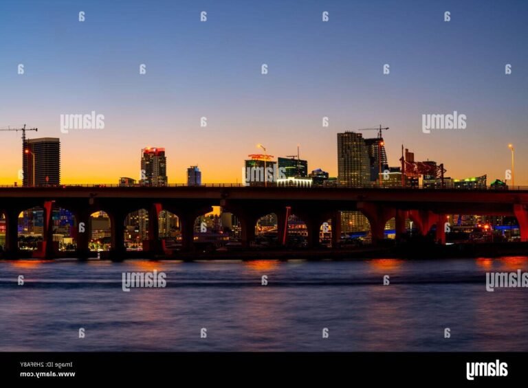 scene coloree de vice city la nuit