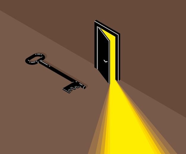 Que signifient les bruits étranges sous la porte qui chuchote 1 silhouette mysterieuse derriere une porte entrouverte