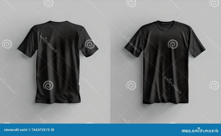 t shirt simple sur un fond neutre