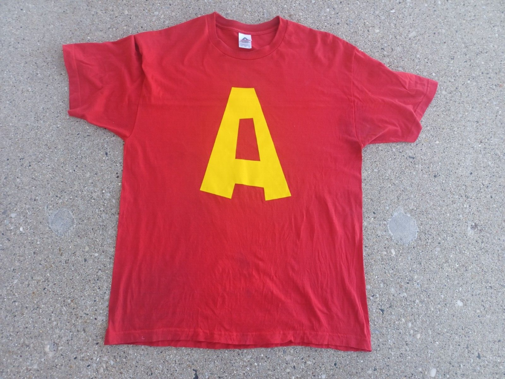 t shirts colores alvin et les chipmunks