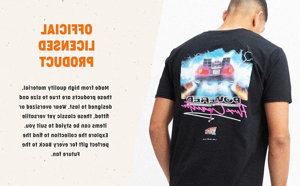 Quel est le meilleur t-shirt Back to the Future à acheter 6 Quel est le meilleur t-shirt Back to the Future à acheter