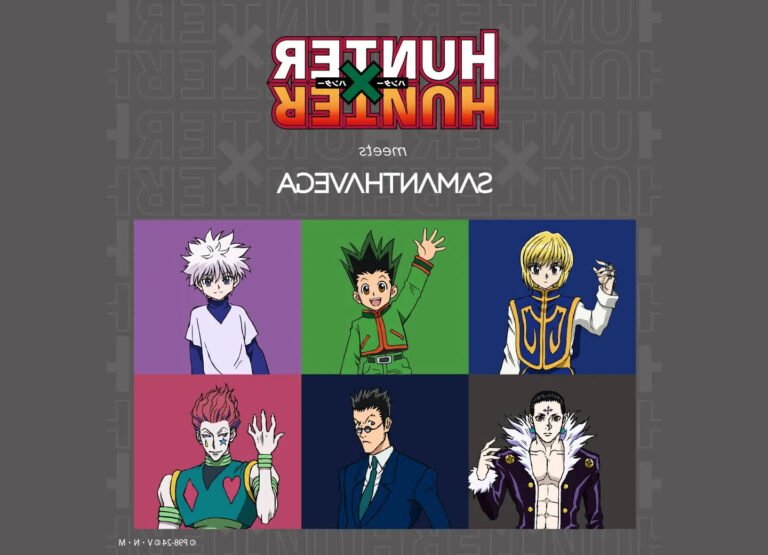 t shirts hunter x hunter colores et varies