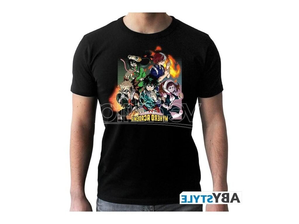 Où acheter un t-shirt My Hero Academia au meilleur prix 4 Où acheter un t-shirt My Hero Academia au meilleur prix