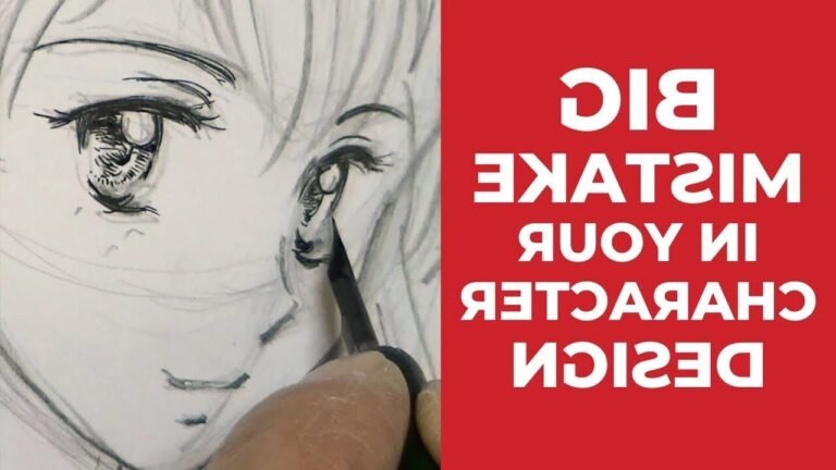 un artiste dessinant un personnage de manga