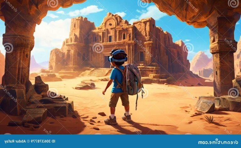 Comment trouver le trésor sacré dans Assassin's Creed Mirage 26 un aventurier explorant des ruines anciennes