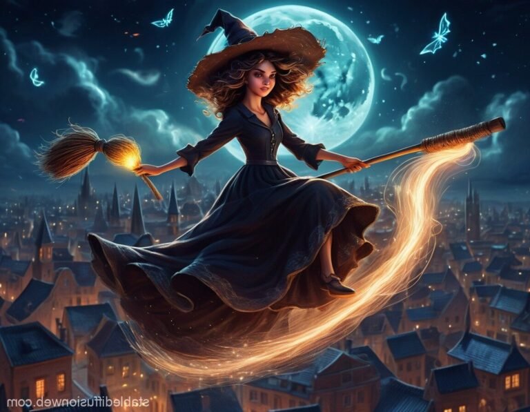 Comment utiliser les balais dans Hogwarts Legacy sur PC 23 un balai volant dans un paysage magique