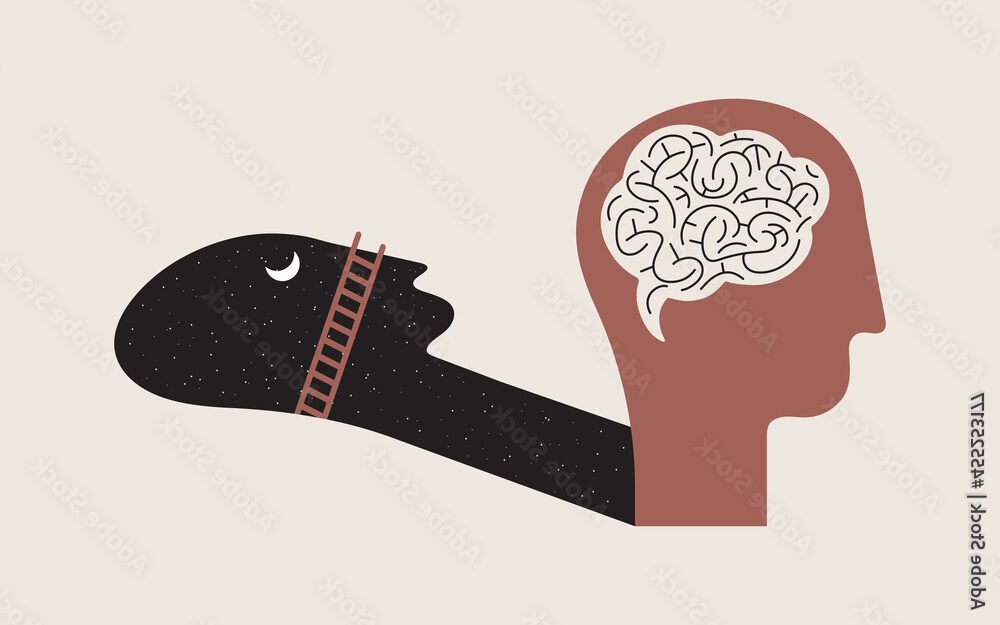 un cerveau en pleine meditation