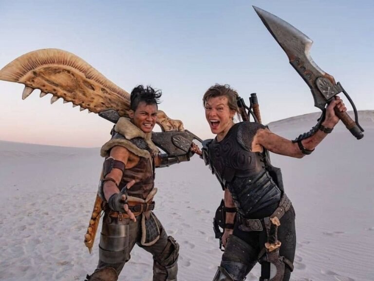 Quelles sont les meilleures armes dans Monster Hunter World 35 un chasseur brandissant une epee massive