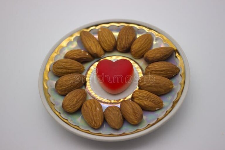 un coeur en amande symbolisant lamour