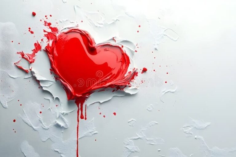 Que signifie l'expression "Du sang, des larmes et des pixels" 27 un coeur numerique avec des gouttes de sang