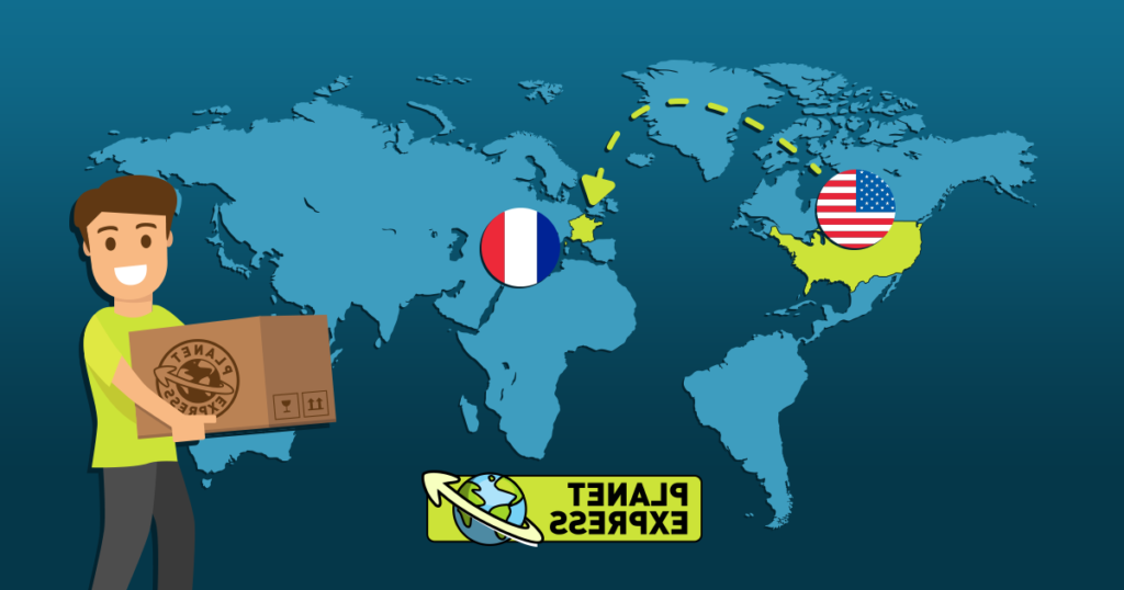 Comment expédier un colis des USA vers la France facilement 1 un colis en route vers la france