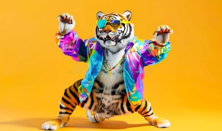 Quel déguisement amusant peut-on choisir commençant par un T 6 un costume de tigre colore et ludique