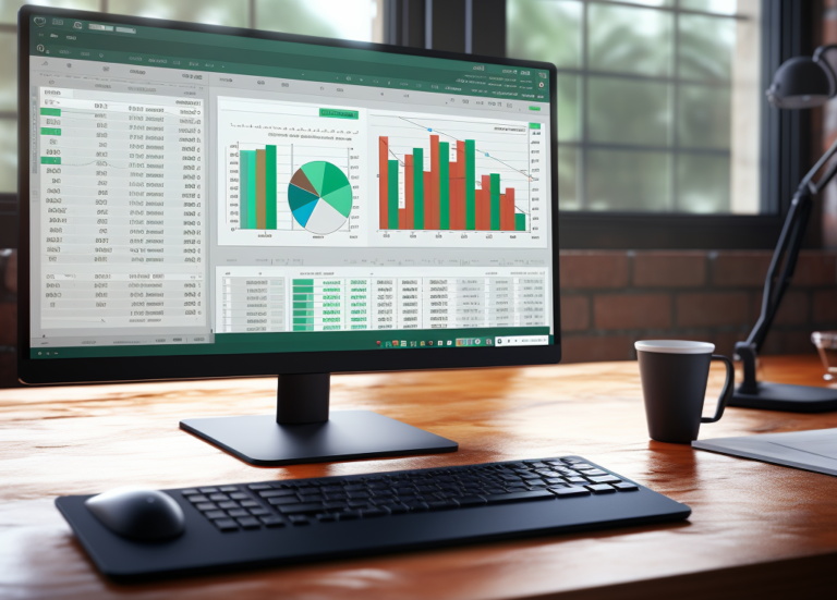 Quel logiciel permet d'automatiser des calculs dans un tableau efficacement 30 un ecran dordinateur avec un tableur ouvert