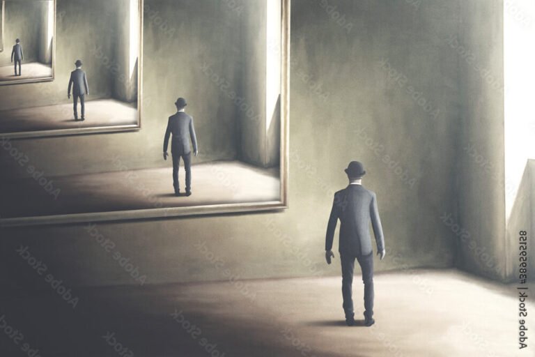 Que contient le livre "No More Mr. Nice Guy" de Robert A. Glover 41 un homme reflechissant dans un miroir