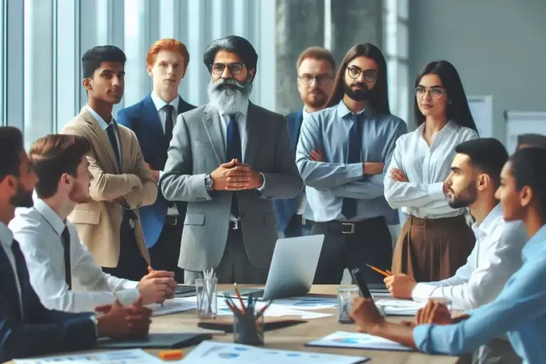 Comment devenir un bon manager et motiver son équipe efficacement 41 un manager inspirant guidant son equipe