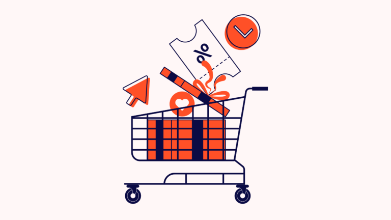 un panier dachats en ligne rempli