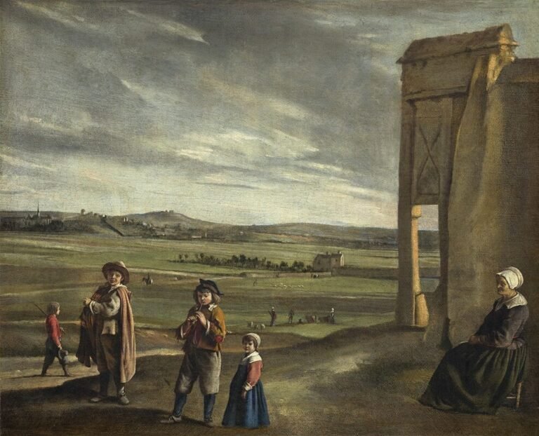 Que révèle le récit "Aux Champs" de Guy de Maupassant sur la nature humaine 40 un paysage champetre avec des paysans travaillant