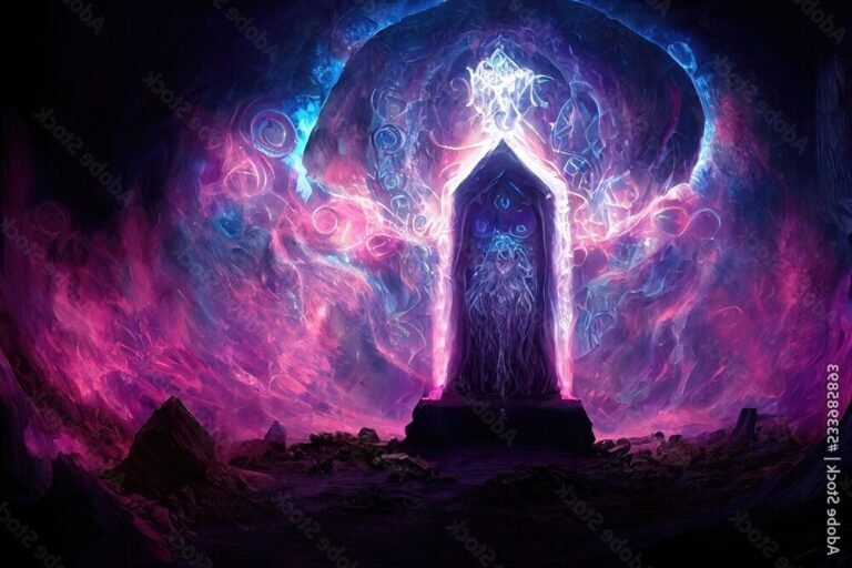 Comment recommencer sa vie dans un autre monde 13 un paysage fantastique avec des portes dimensionnelles