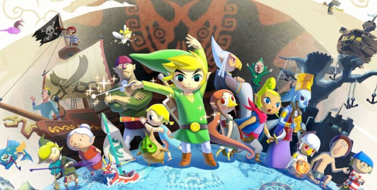 un personnage de wind waker dans laventure